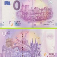 0 Euro Schein Palais des Papes UEDV 2018-3 selten Nr 4469