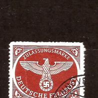 Deutsches Reich 439 Feldpost Mi 2 A gestempelt; Nicht geprüft!