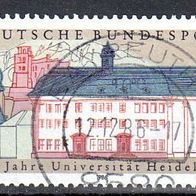 Bund 1986 Mi. 1299 Universität Heidelberg gestempelt (5829)