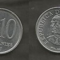 Münze Paraguay: 10 Guaranies 1975