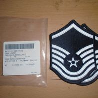1 Paar USA Air Force Rangabzeichen - Master Sergant NEU + OVP
