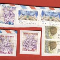 Neuseeland Marken aus 1990 mit Höchstwert. auf Papier.