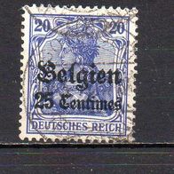 D. Reich Besetzung Belgien 1914, Mi. Nr. 0004 / 4, gestempelt #08928