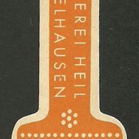 Bieretikett Brauerei Heil † 1980 Tückelhausen/ Ochsenfurt Lkr. Würzburg Unterfranken