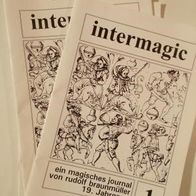 Intermagic 19. Jahrgang 1994/95 Hefte 1-3 Zauberzeitschrift Zaubertricks