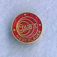 Club 70 Niederlauer Brosche emailliert :