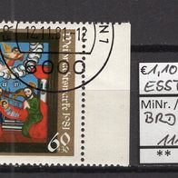 BRD / Bund 1981 Weihnachten MiNr. 1113 ESST aus Abo