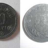 Notgeldmünze: 10 Pfennig 1918 Bad Kissingen