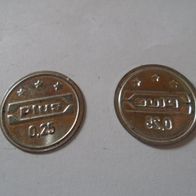 Metall Marke / Münze / Jeton / Coin - PLUS Marken mit 0,25