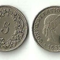 Schweiz 5 Rappen 1931 (1978)