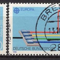 BRD / Bund 1988 Europa: Transport- und Kommunikationsmittel MiNr. 1368 gestempelt -2-