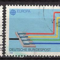 BRD / Bund 1988 Europa: Transport- und Kommunikationsmittel MiNr. 1368 gestempelt -3-