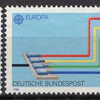 BRD / Bund 1988 Europa: Transport- und Kommunikationsmittel MiNr. 1368 gestempelt