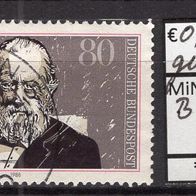 BRD / Bund 1988 100. Todestag von Theodor Storm MiNr. 1371 gestempelt -4-