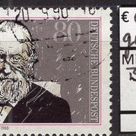 BRD / Bund 1988 100. Todestag von Theodor Storm MiNr. 1371 gestempelt -8-