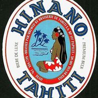 ALT ! Bieretikett Brasserie de Tahiti Papeete Französisch Polynesien Südpazifik