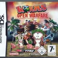 Worms Open Warfare - Nintendo DS - Software und Handbuch in deutsch