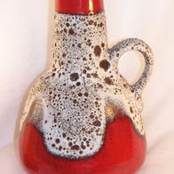 Dümler & Breiden Westerwald Fat Lava Keramik Henkelvase - Modell-Nr.1054/ 22 * **