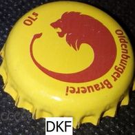 Ol´s Ols Oldenburger Micro Brauerei Bier Kronkorken 2020 in GELB von DKF mit Löwe