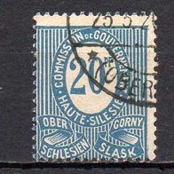D. Reich Oberschlesien 1920, Mi. Nr. 0006 / 6, gestempelt #09027