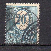 D. Reich Oberschlesien 1920, Mi. Nr. 0006 / 6, gestempelt #09028