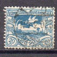 D. Reich Oberschlesien 1920, Mi. Nr. 0018 / 18, gestempelt #09039
