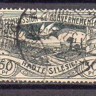 D. Reich Oberschlesien 1920, Mi. Nr. 0022 / 22, gestempelt #09046