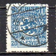 D. Reich Abstimmungsgebiete Schleswig 1920, Mi. Nr. 0006 / 6, gestempelt #09104