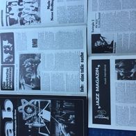 Fanmagazin FAB aus 1974 - Eloy, Udo Lindenberg, Paper Lace, Rolling Stones etc