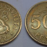 Finnland 50 Pennia 1972 ## Be2