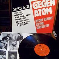 Rock gegen Atom Open Air -Diverse (Lindenberg, Maffay, Lage Rumpf, Kunze)Lp -1a !