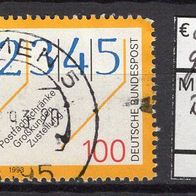 BRD / Bund 1993 Neue Postleitzahlen MiNr. 1659 gestempelt -1-