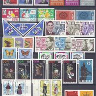 DDR Lot 8 aus 1964 postfrisch, alle Sätze komplett, siehe Beschreibung (366)