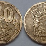 Südafrika 20 Cent 1996 ## Li10