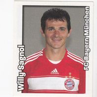 Panini Fussball 2008/09 Willy Sagnol FC Bayern München Nr 398