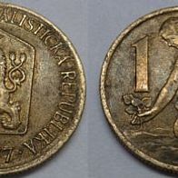 Tschechoslowakei 1 Krone 1977 ## Kof