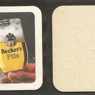 Bierdeckel: Beckers Pils