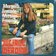 7"WERDING, Juliane · Morgens Fremde - Mittags Freunde (RAR 1976)