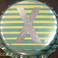 XIDE Pine-Citrus grün-gelb-silber Kronkorken 2013 Schweden neu in unbenutzt alcopop