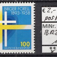 BRD / Bund 1993 100. Geburtstag von Birger Forell MiNr. 1693 postfrisch