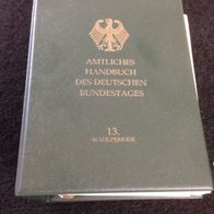 Bundestag Amtliches Handbuch des Deutschen Bundestages -13. Wahlperiode-1995-