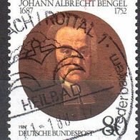 Bund 1987 Mi. 1324 Albrecht Bengel gestempelt (5910)