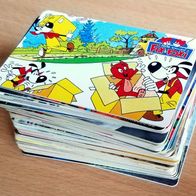 57 verschiedene deutsche Telefonkarten , leer