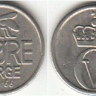 Norwegen 10 Öre 1966 (m95)