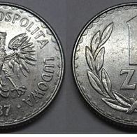 Polen 1 Zloty 1987 ## Ga6