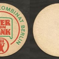 Bierdeckel: VEB Getränkekombinat Berlin - Bier vom Tank ( DDR )