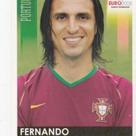 Panini Fussball Euro 2008 Fernando Meira Portugal Nr 107