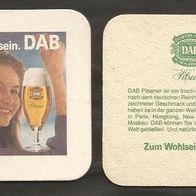 Bierdeckel: DAB ( Dortmunder Aktien Brauerei ) # 1