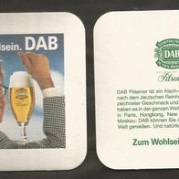 Bierdeckel: DAB ( Dortmunder Aktien Brauerei ) # 2