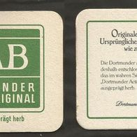 Bierdeckel: DAB ( Dortmunder Aktien Brauerei ) # 5